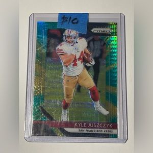 #30 Kyle Juszczyk San Francisco 49ers, 85 out of 275, 2018 Panini Prizm football